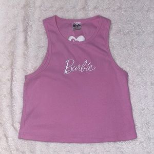 Pink Barbie crop top